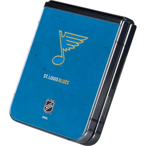 NHL St. Louis Blues Distressed Galaxy Z Flip5 5G Skin